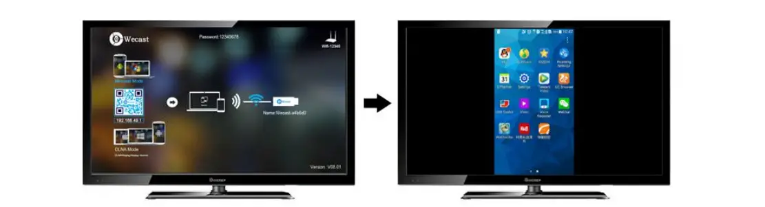 Wecast-A28-Wireless-WiFi-Display-Dongle-Receiver-9