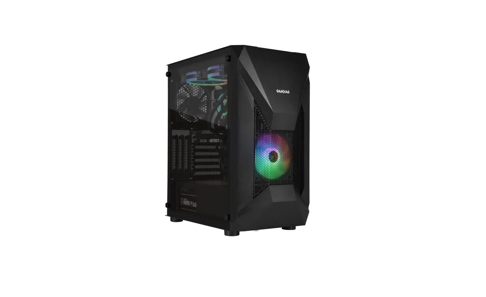 Gamdias Athena E1 Elite Micro Tower Gaming Case Installation Guide
