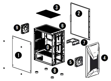 EXPLODED VIEW & PARTS