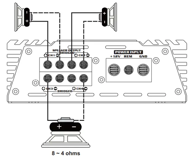 Dragster High Performance Amplifier DAK 1CONNECTION