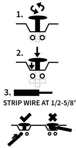 Install wires