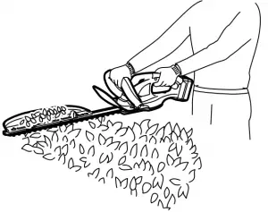 makita Cordless Hedge Trimmer - 10