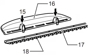 makita Cordless Hedge Trimmer - 13