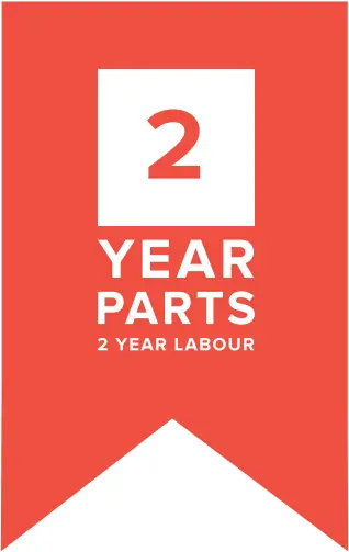 Amica AEC90SS - 2 year parts