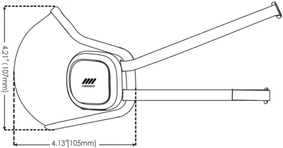 nexvoo Breeze Face Mask Dimension B