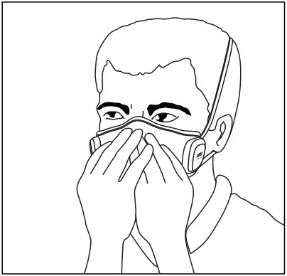 nexvoo Breeze Face Mask Wear the mask 3