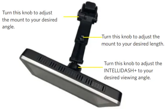 Position the INTELLIDASH+