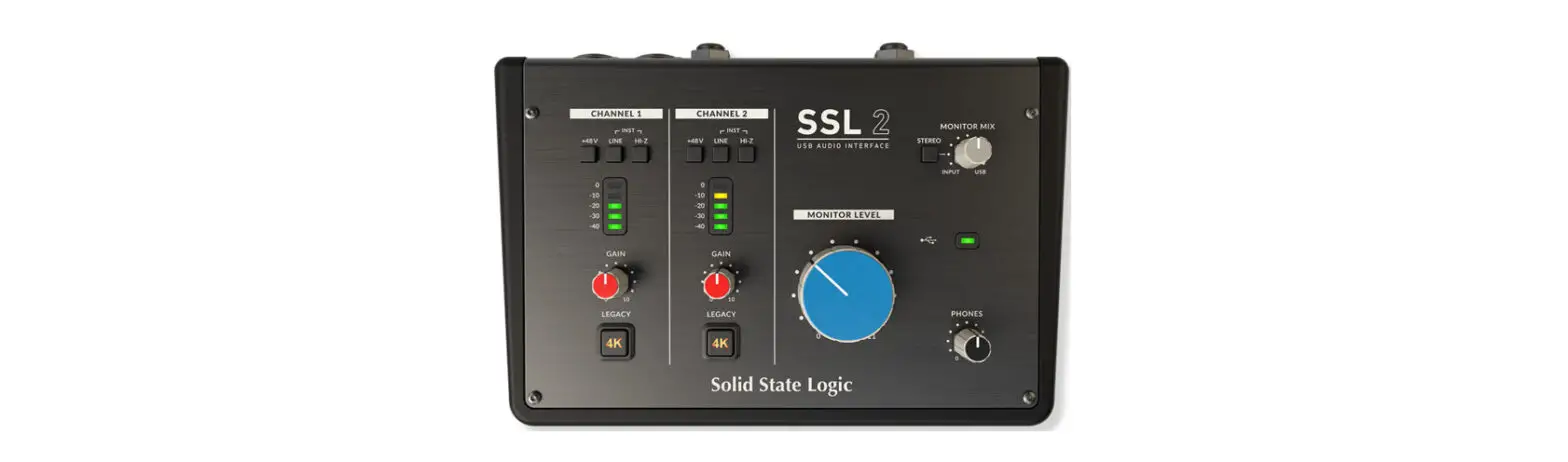 Solid State Logic Ssl 2 Desktop 2x2 Usb Type-c Audio Interface User Guide
