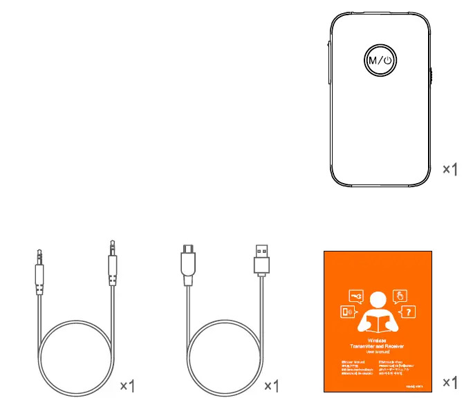Shenzhen 1mii Technologies B06T1 Wireless Transmitter and Receiver FIG 1