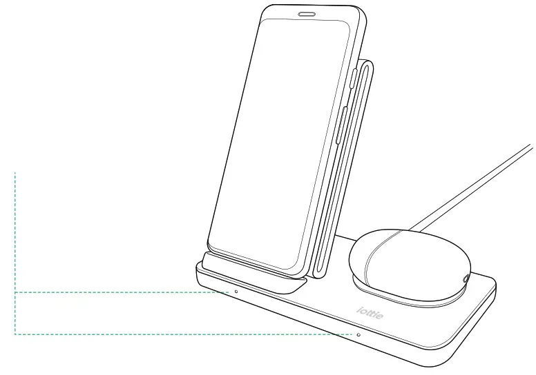 iottie CHWRIO107GR iON Wireless Duo Wireless Charging Stand and Pad - fig 12