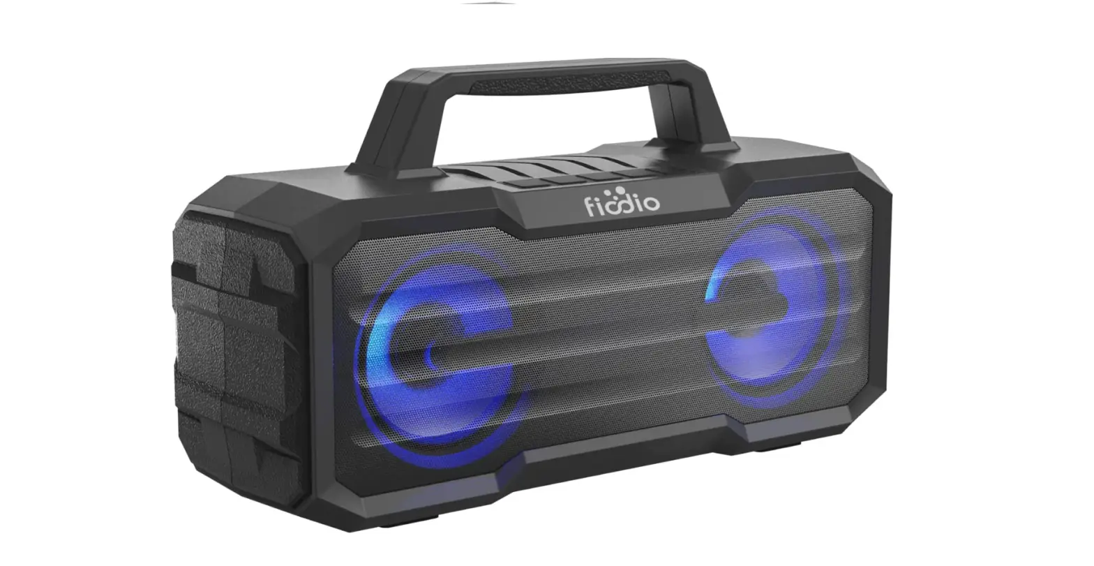 Fiodio Ipx6 Waterproof Portable Speakers, Wireless Outdoor Travel Party Speaker-complete Features/instruction Guide
