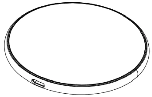 Casetagram 191409FRE Wireless Charging Pad -