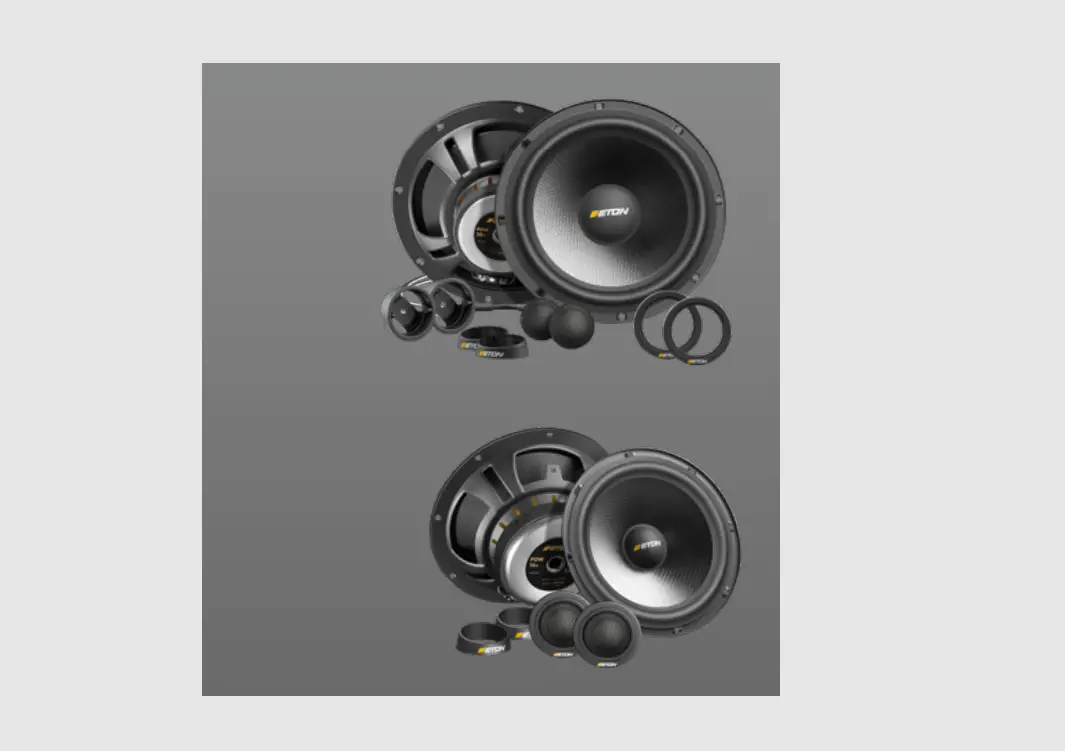Eton Pow 20+ 2-wege System Loudspeaker Instruction Manual Eton Pow 20+ 2-wege System Loudspeaker Instruction Manual