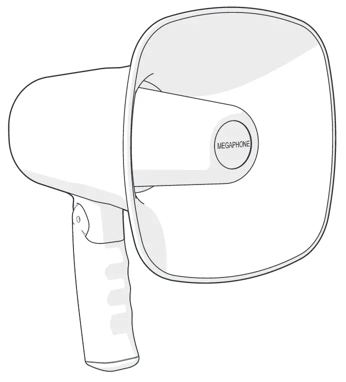 Nedis Meph160bu Megaphone User Manual Nedis Meph160bu Megaphone User Manual