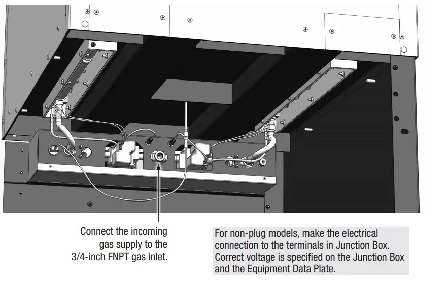 Wood Stone PHOENIX OVEN ADAPTER Connect the incoming