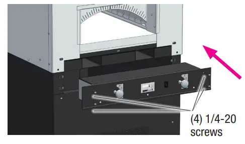Wood Stone PHOENIX OVEN ADAPTERBox to the oven using