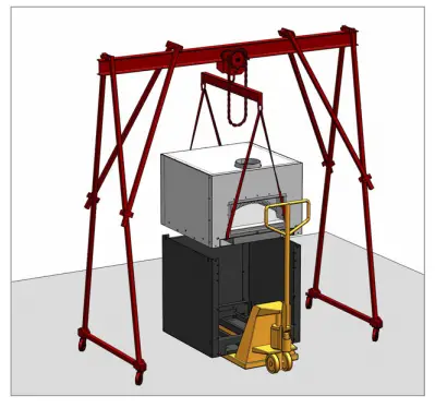 Wood Stone PHOENIX OVEN ADAPTERoven stand into