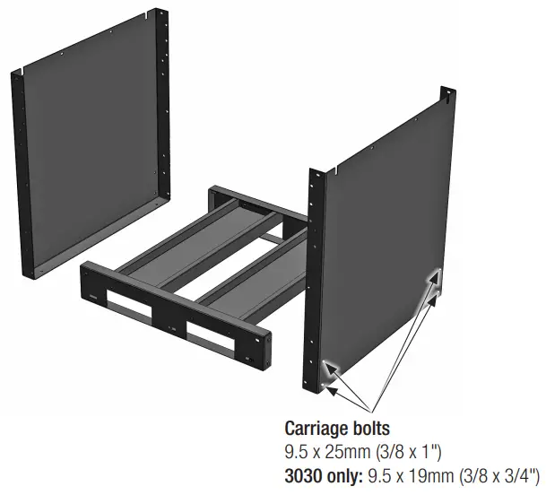 Wood Stone PHOENIX OVENtighten nuts and bolts