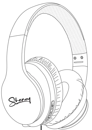 Shenoy SH007 active noise canceling wireless Headphones