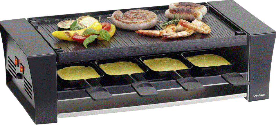 Trisa 7590.42 Pizza Raclette Grill