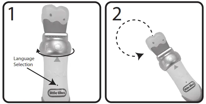 little tikes 659638 Learn and Play Shapes and Sounds Paintbrush - FIG 1