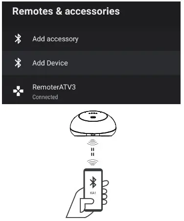 VIDEOSTRONG KA1 Smart Speaker - Play music via Bluetooth