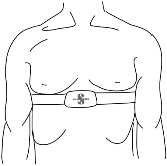 SCUBAPRO 5024464 Digital Heart Rate Monitor - FIg 5