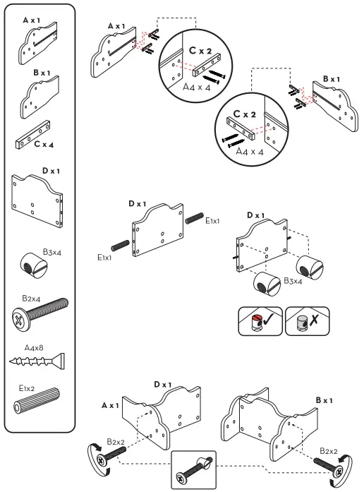 Hello-Home-70765-Disney-Bed-Princess-Tub-with-Storage-Junior-FIG-3