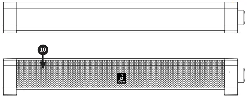 iGear iG 1041 RazorBeat Bluetooth Soundbar Speaker - QUICK START 1