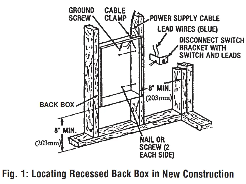 MARLEY WHB3000 Fan Forced Electric Wall Heaters - New Construction