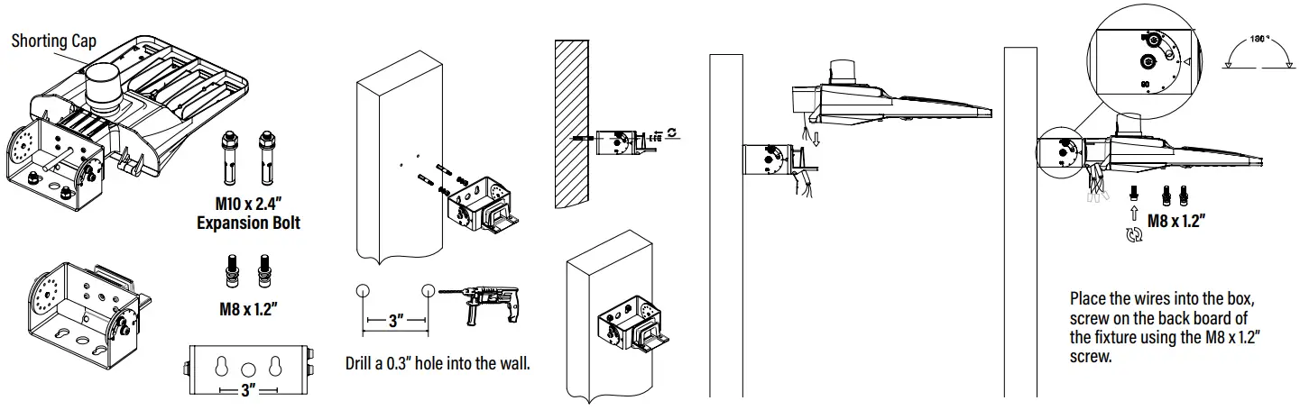 Superior Life LED Stealth Fixtures - TRUNNION MOUNTING 1
