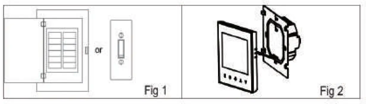 beca BAC-003 Series WiFi Thermostat Fan Coil FIG (3)