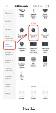 beca BAC-003 Series WiFi Thermostat Fan Coil FIG (9)