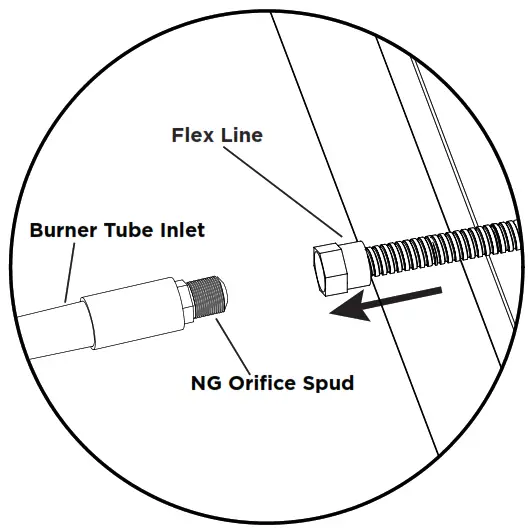 JENSEN CO U0002 06 Natural Gas Conversion Kit - fig5