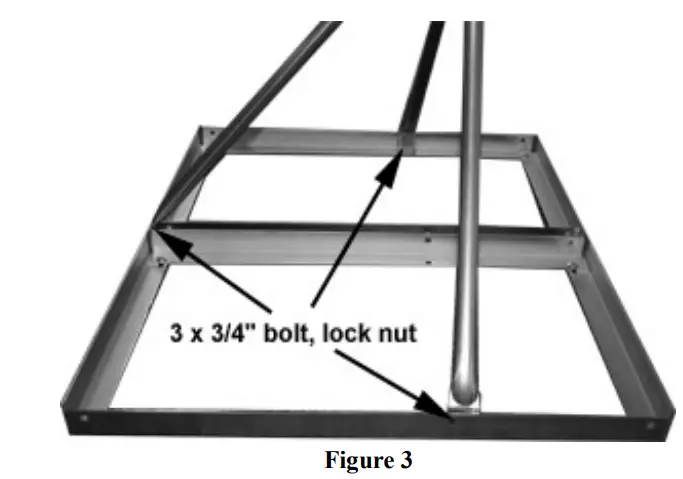 ambient weather EZ-NPP Weather Station Mounting Tripod and Mast fig 8