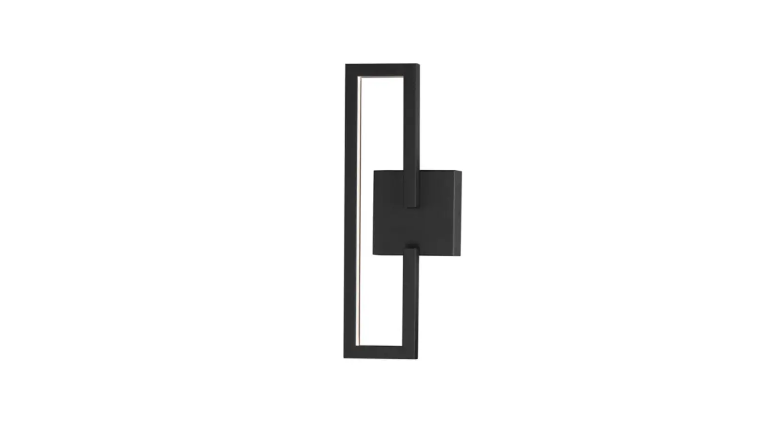 Et2 Lighting E21260-bk Penrose Led 7 Inch Black Ada Wall Sconce Wall Light Instruction Manual