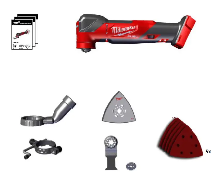 Milwaukee M18 FMT Oscillating Multi Tool 1