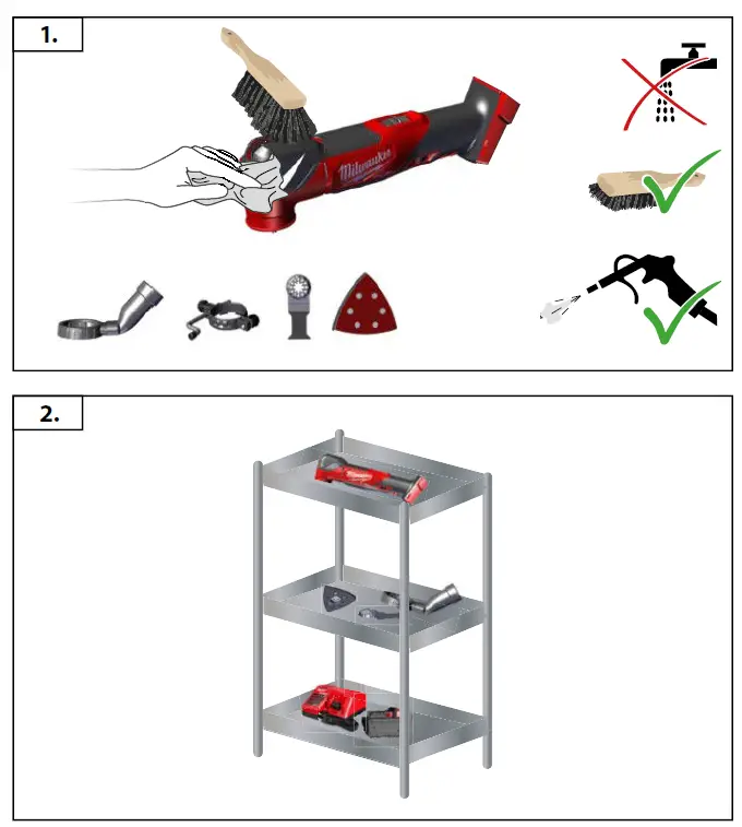 Milwaukee M18 FMT Oscillating Multi Tool 11