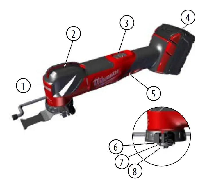 Milwaukee M18 FMT Oscillating Multi Tool 12