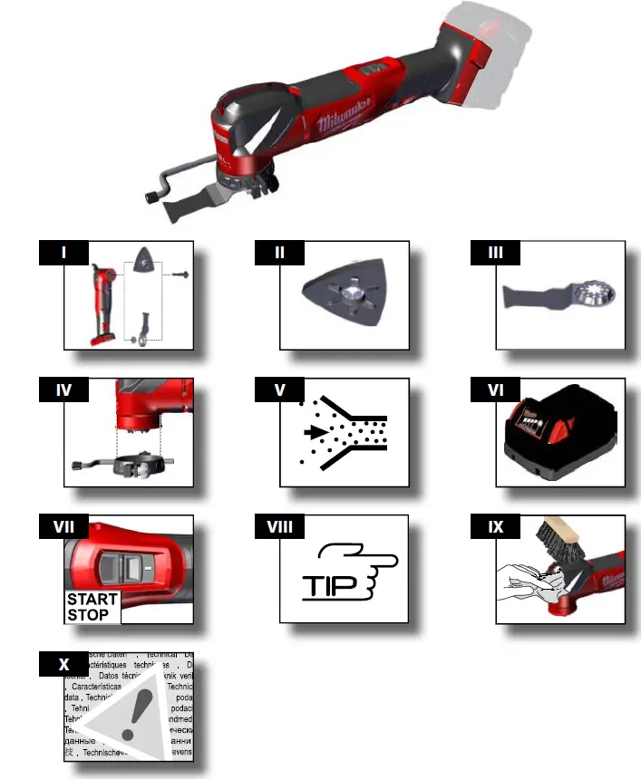 Milwaukee M18 FMT Oscillating Multi Tool 2
