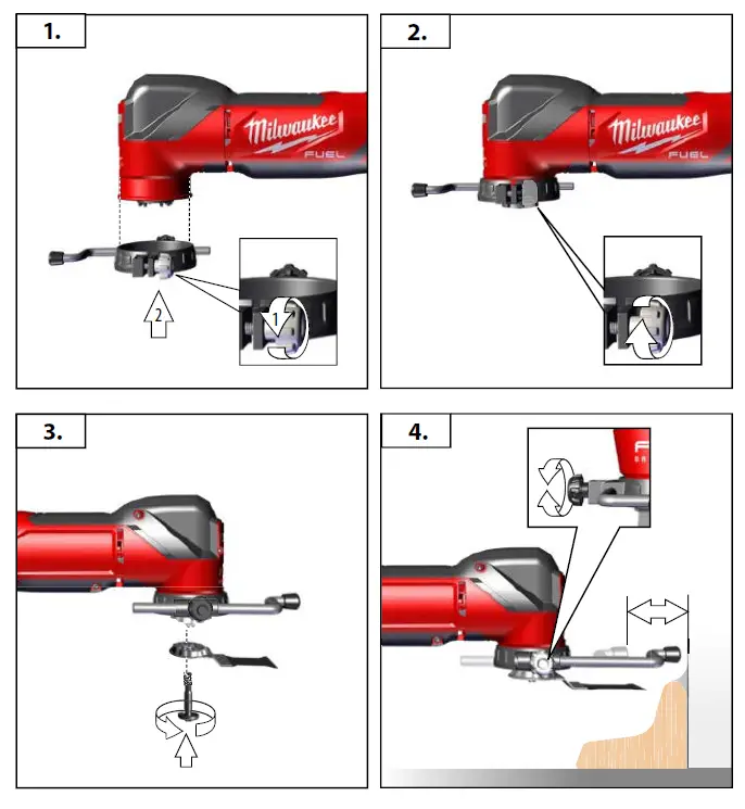 Milwaukee M18 FMT Oscillating Multi Tool 6