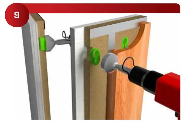 Star Hanger 300 Green Glide Installation Guide - Install the 300 Green Glide using a Dead-Blow Hammer