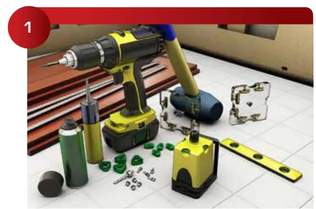 Star Hanger 300 Green Glide Installation Guide - Required Tools