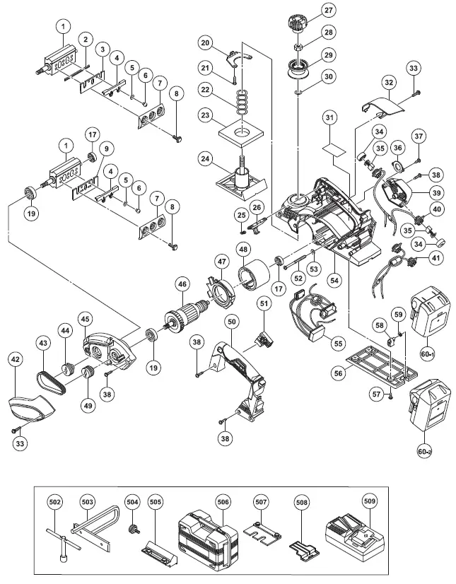 HiKOKI-P14DSL-18V-Cordless-Planers-fig-22