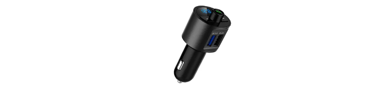 Crust Wireless Bluetooth Fm Transmitter In-car Radio Adapter User Guide