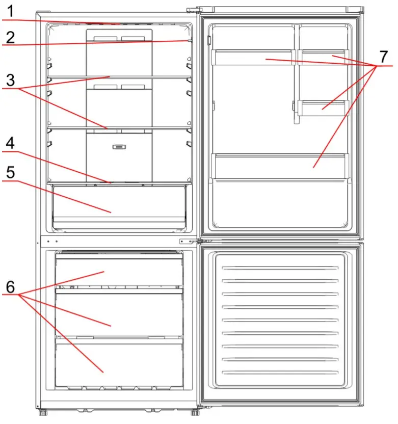 CHiQ CBM396NW CBM395NBS - PART
