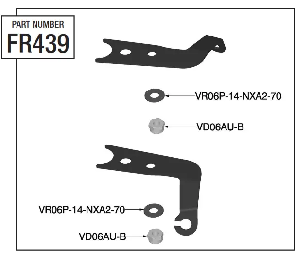 rizoma FR439 Flashing Adapters - fig