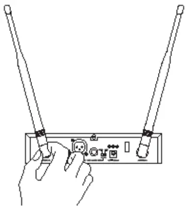 EV R300 UHF Wireless Microphone Handheld Transmitter-fig2