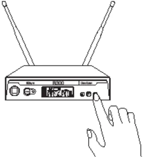 EV R300 UHF Wireless Microphone Handheld Transmitter-fig7