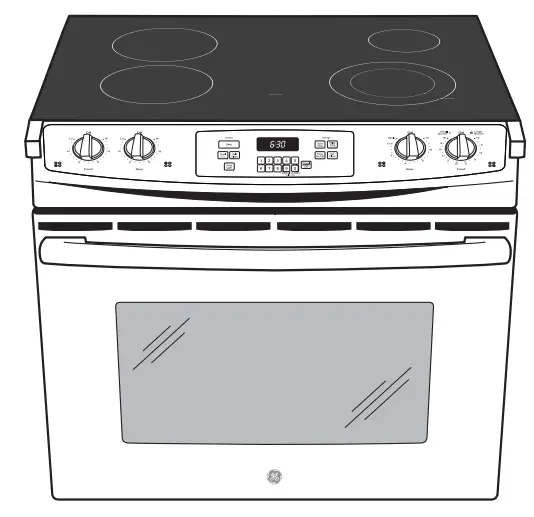 ADA COMPLIANT JD630DF GE 30 Inch Drop In Electric Range-fig2